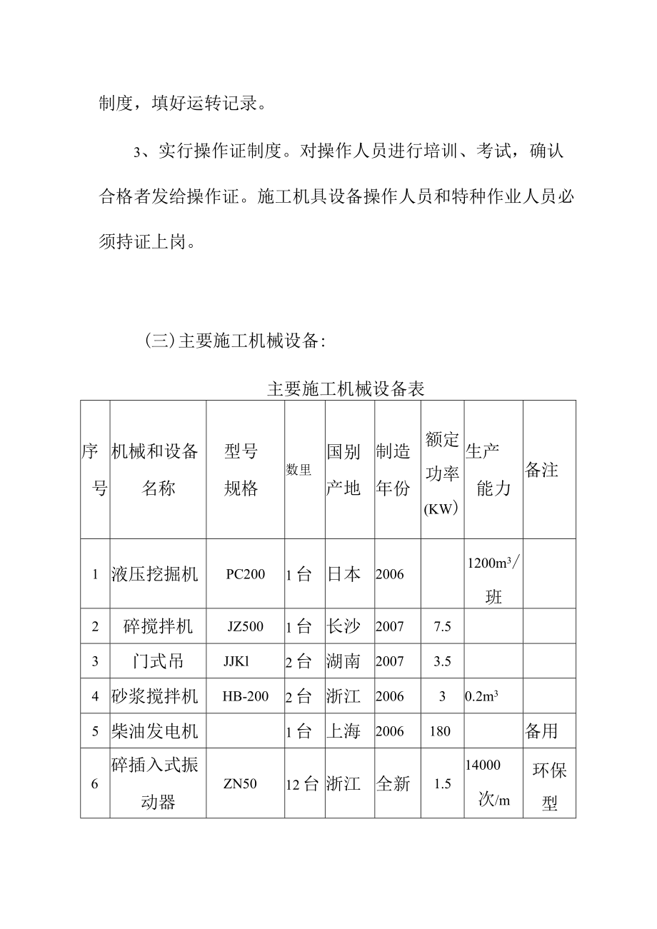 灯光球场改造工程主要机具使用安排方案.docx_第2页