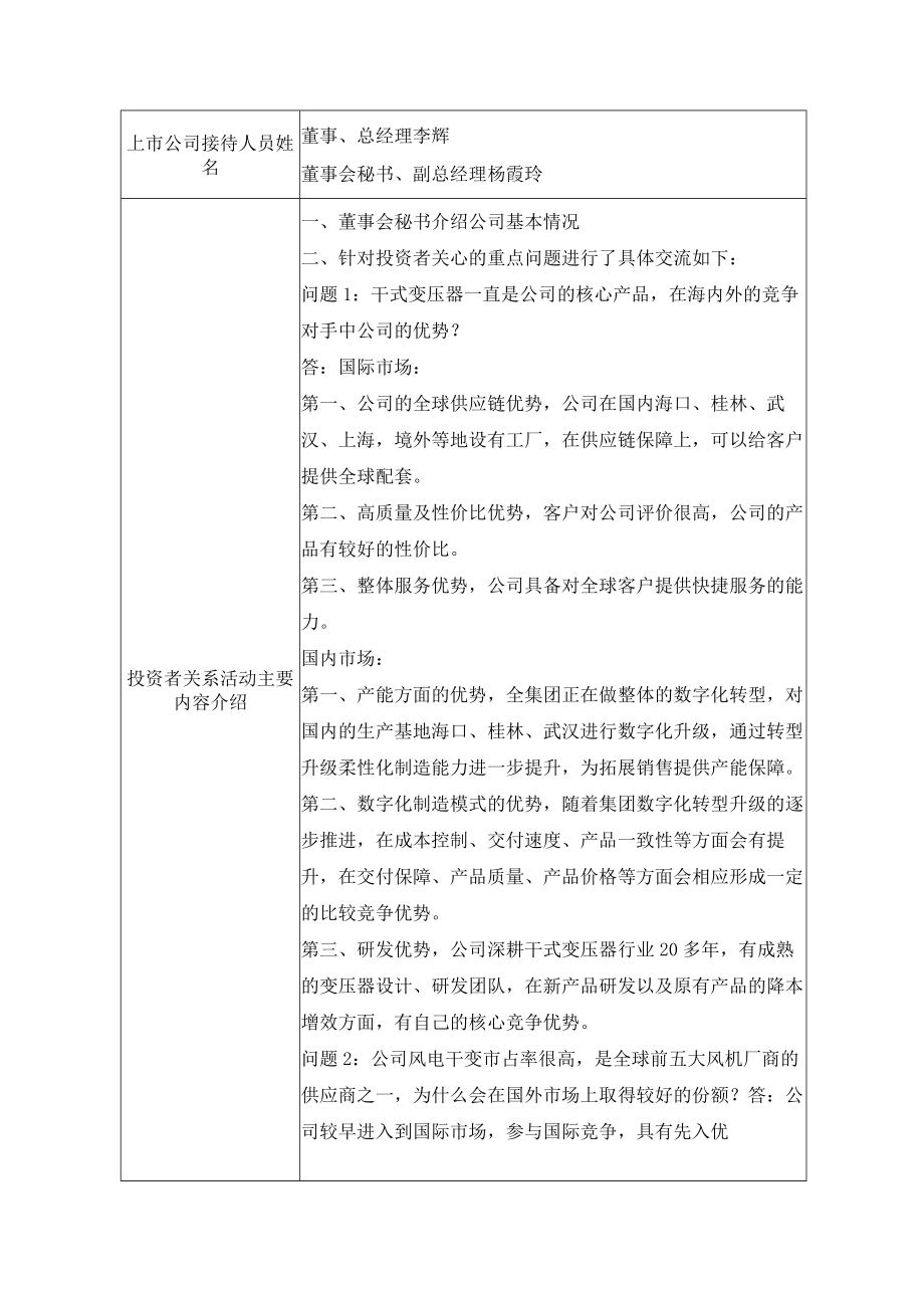 海南金盘智能科技股份有限公司投资者关系活动记录表.docx_第2页