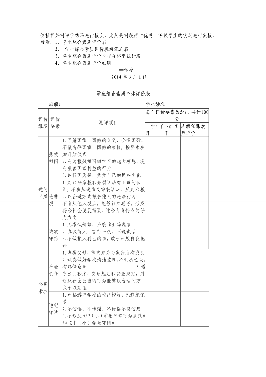 学生综合素质评价方案(新).doc_第3页