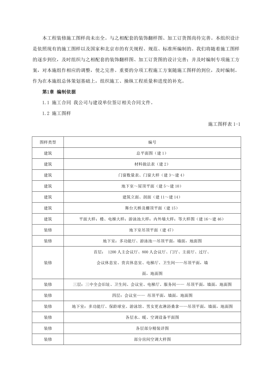 宾馆会议楼改建工程装饰工程施工组织设计.doc_第2页