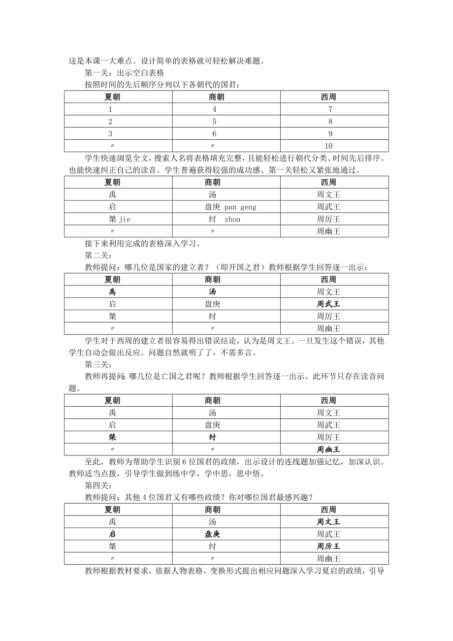 初中历史教学论文：加强学法指导、提高课堂效率.doc_第2页