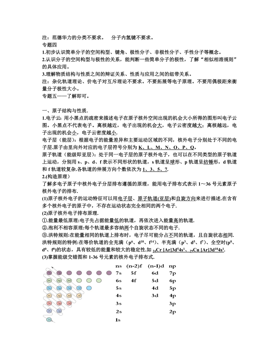 物质结构与性质知识点总结.doc_第2页