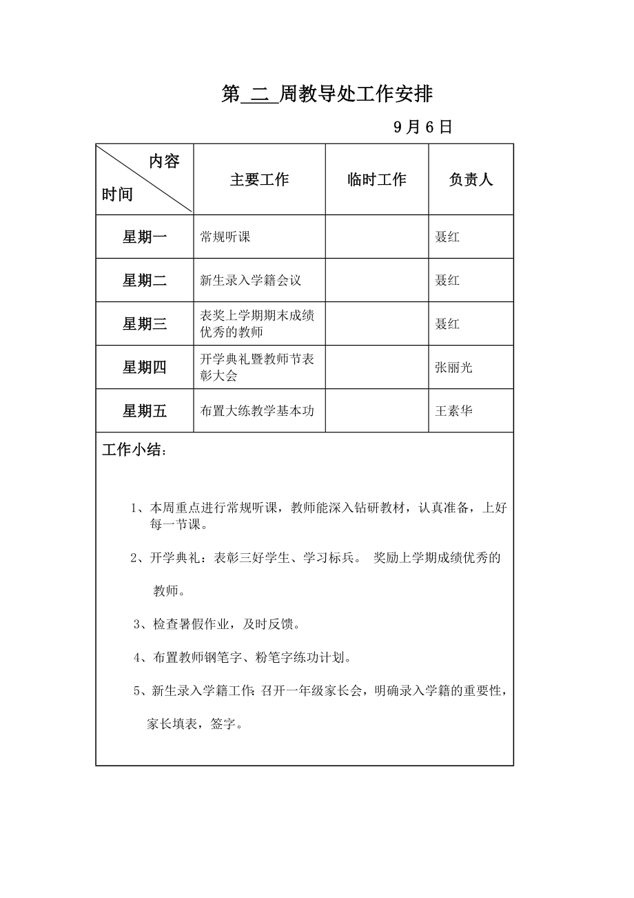 教导处工作安排_上学期.doc_第3页