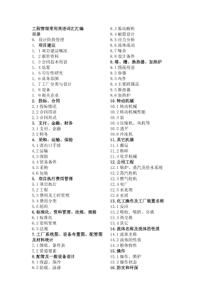 工程管理常用英语词汇汇编.doc