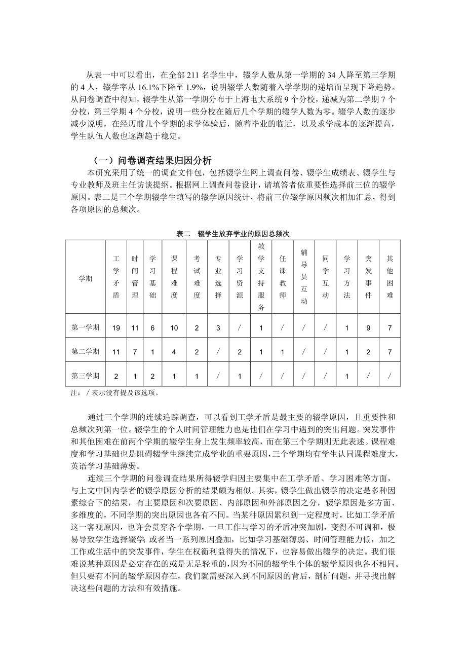 分级梯进英语教学模式的设计与探索——基于远程学习者辍学调研.doc_第3页