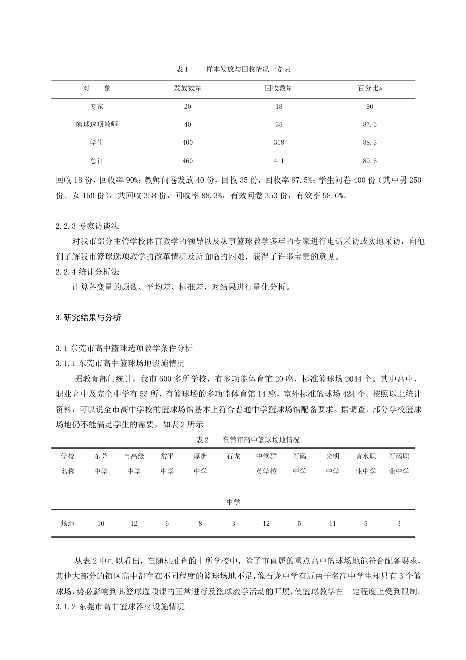 高中篮球选项教学现状调查分析.doc_第2页