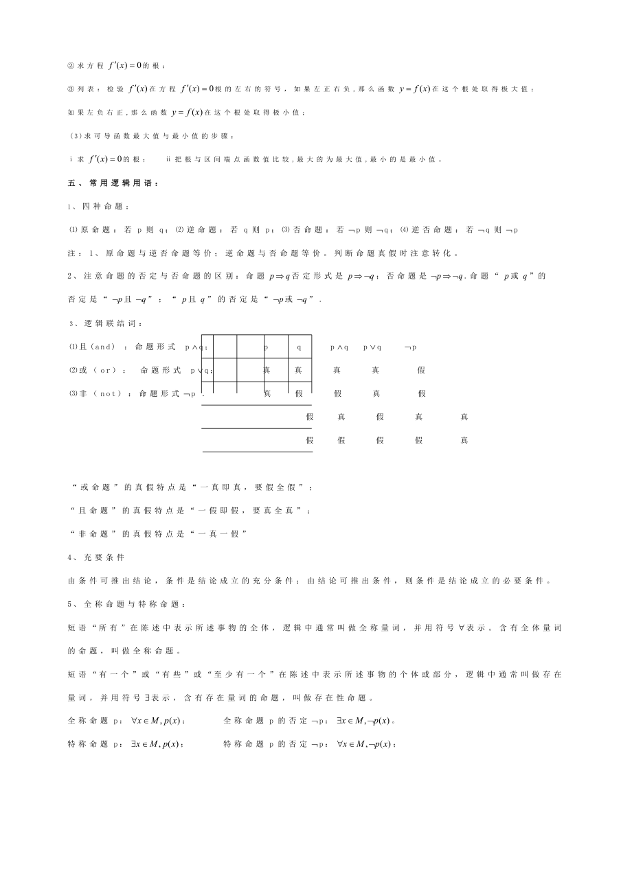 高二数学期末复习知识点总结.doc_第3页