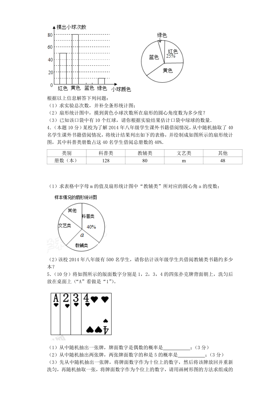 统计与概率经典例题含答案和解析.doc_第2页