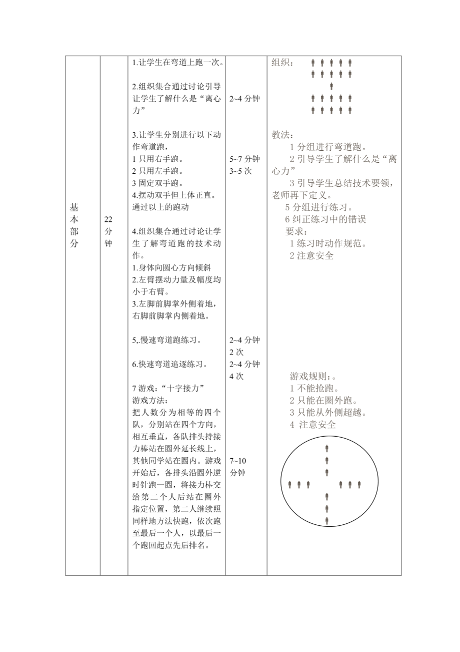 小学弯道跑教案.doc_第2页