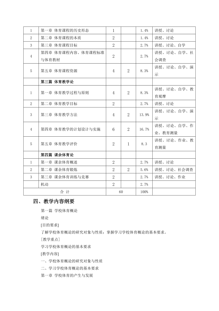 学校体育学教学大纲.doc_第2页