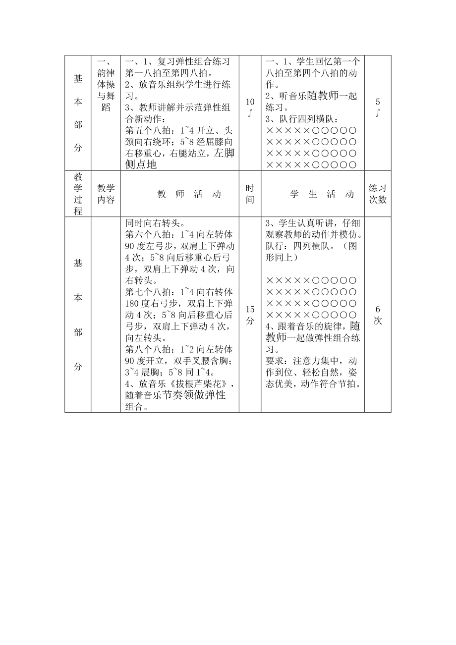 初中初二八级,初三九级体育实践课全套教案下载2.doc_第2页