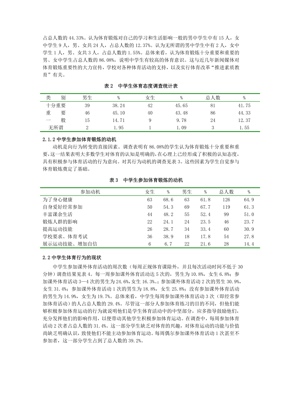 体育教学论文：中学生体育意识与体育行为之关系.doc_第2页