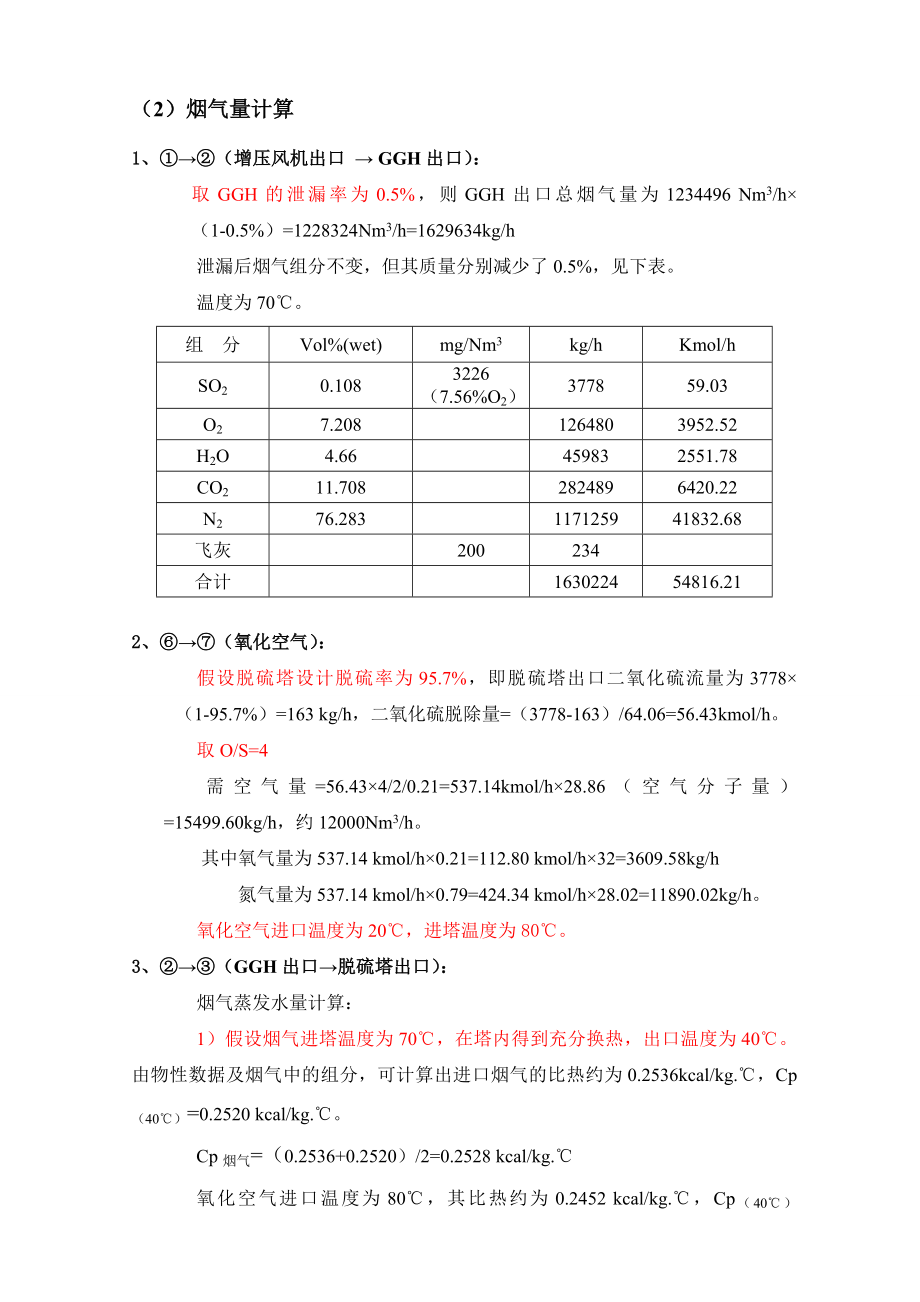 湿法脱硫系统物料平衡计算资料.doc_第3页