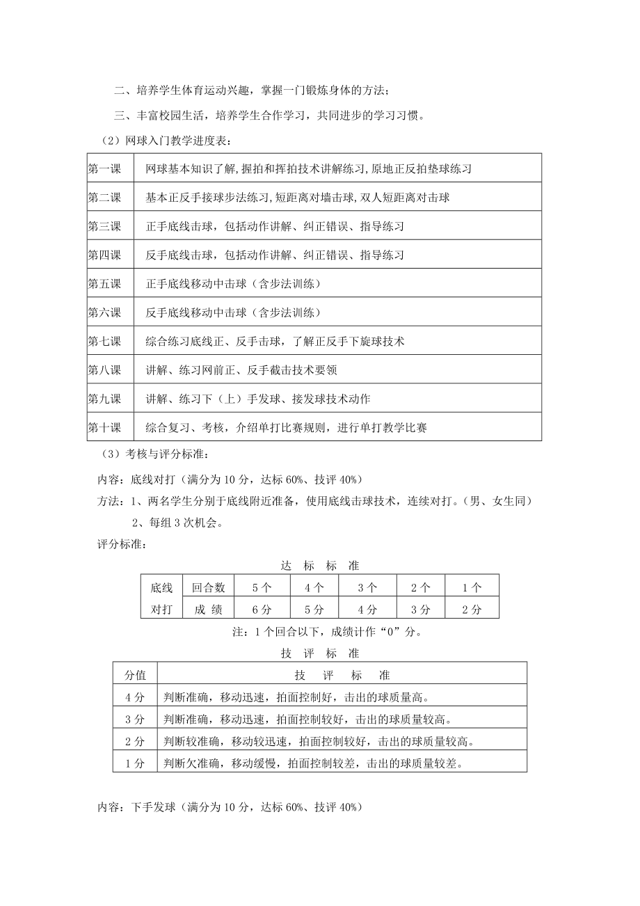 体育教学论文：关于中小学生网球入门教学的探讨.doc_第3页