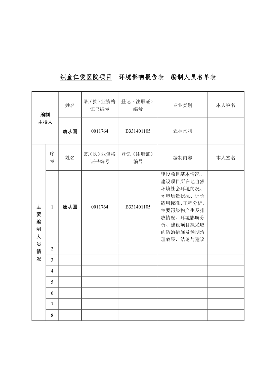 环境影响评价报告公示：市织金仁爱医院环评报告.doc_第3页