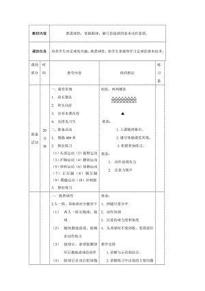 初中体育教案《足球》 .doc