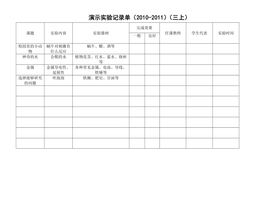 小学科学演示与分组实验记录单全解.doc_第3页