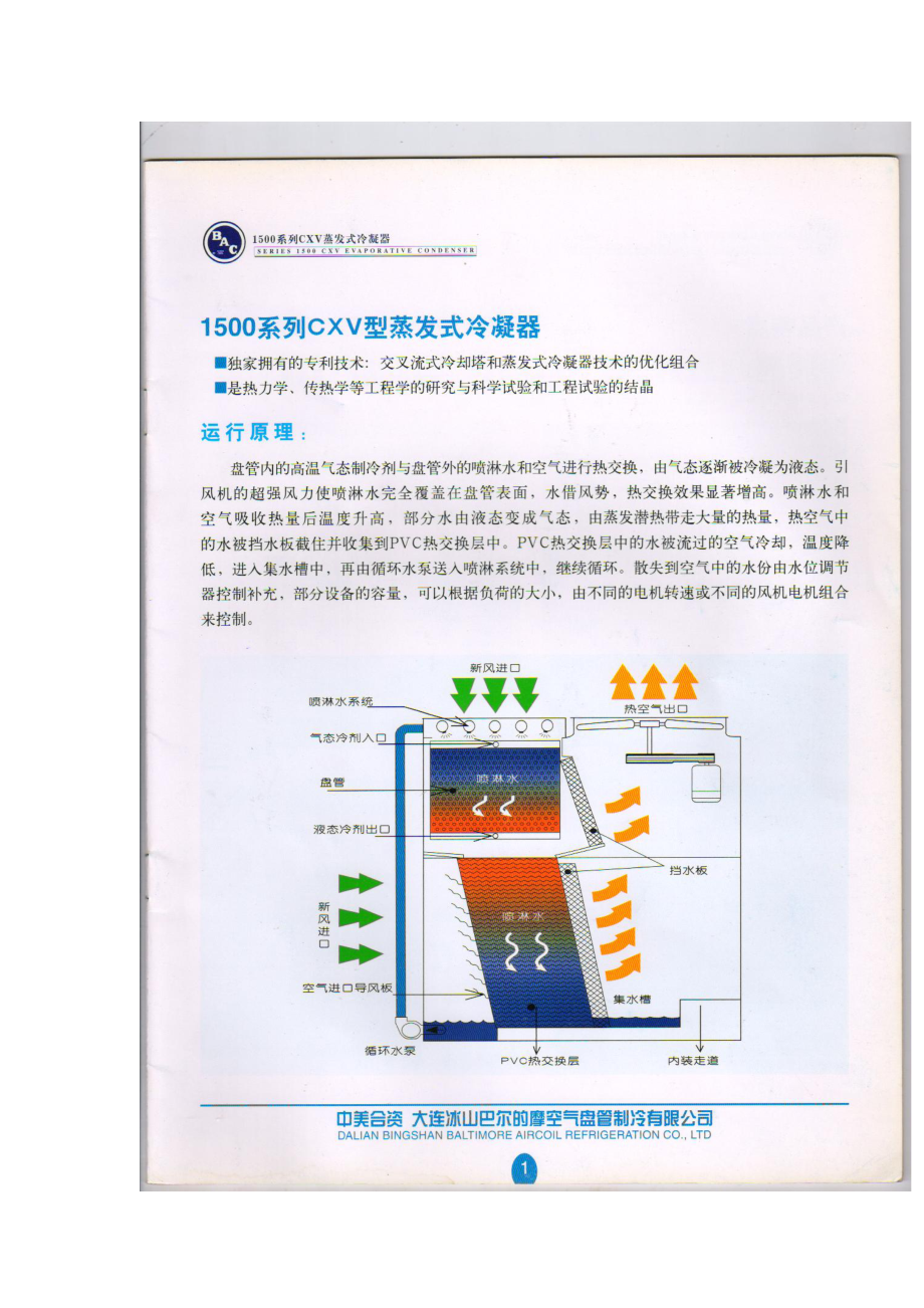 BAC 巴尔的摩CXV型蒸发式冷凝器.doc_第3页