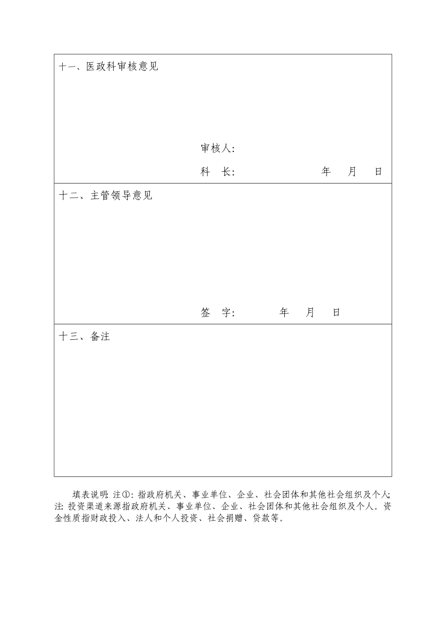 金水区医疗机构分类申请书.doc_第2页