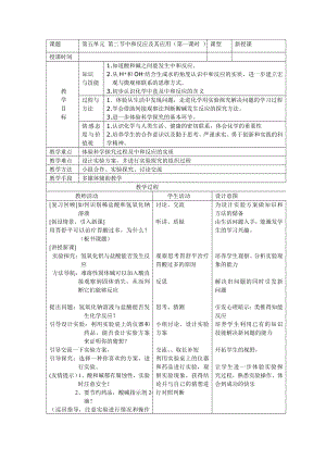 鲁教版初中化学《中和反应及其应用》精品教案.doc