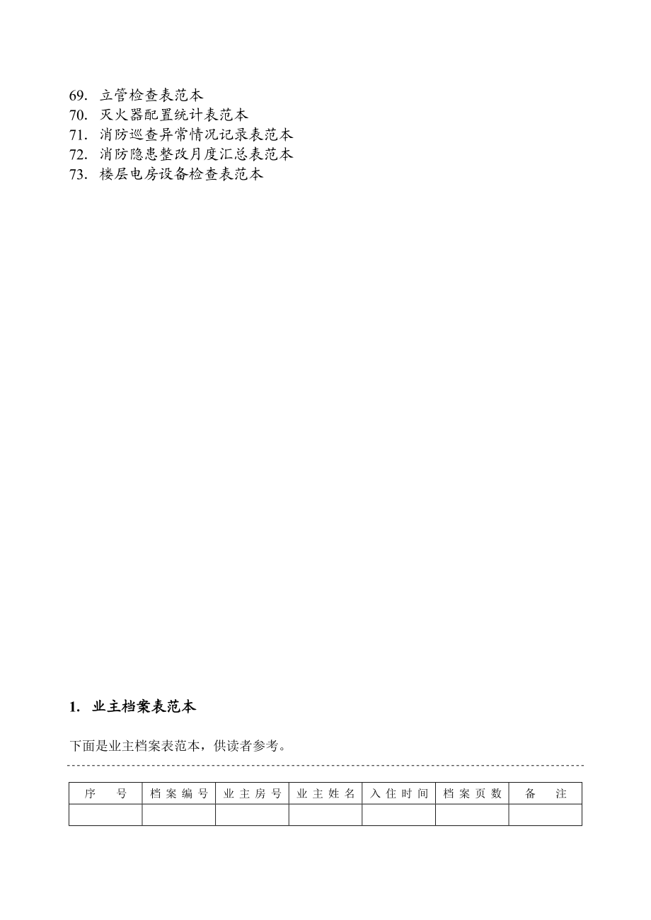 物业管理表格表单全套.doc_第3页