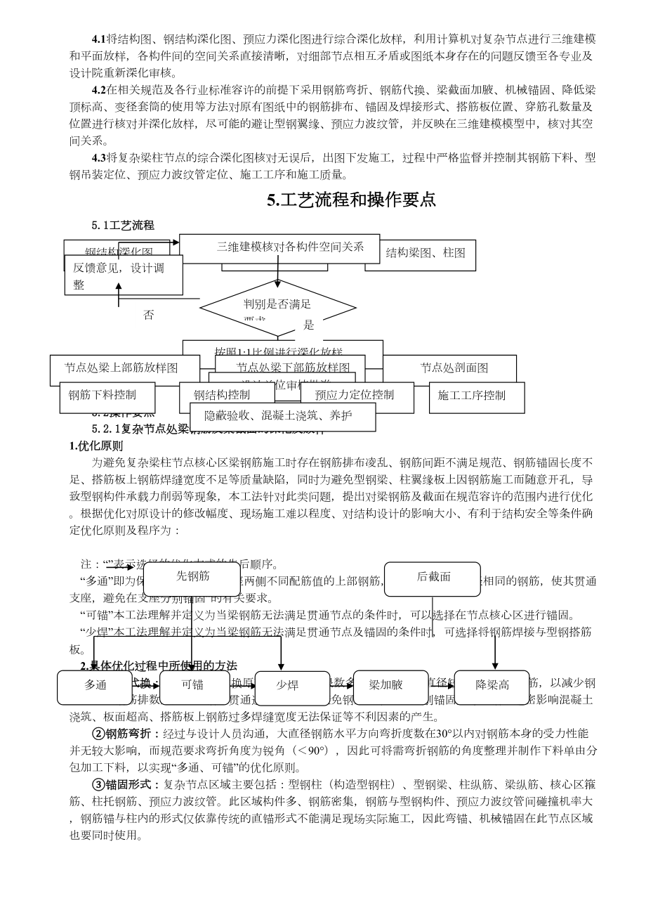 复杂梁柱节点核心区现场施工工法.doc_第3页