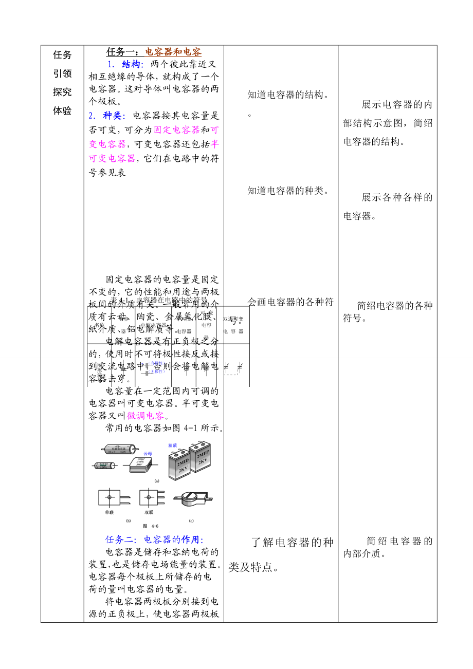 体验式课堂教学模式之专业技能课体验式电容器.doc_第2页