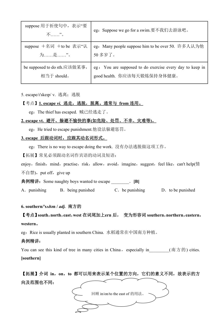 外研版九年级上册Module7知识点和练习.doc_第2页