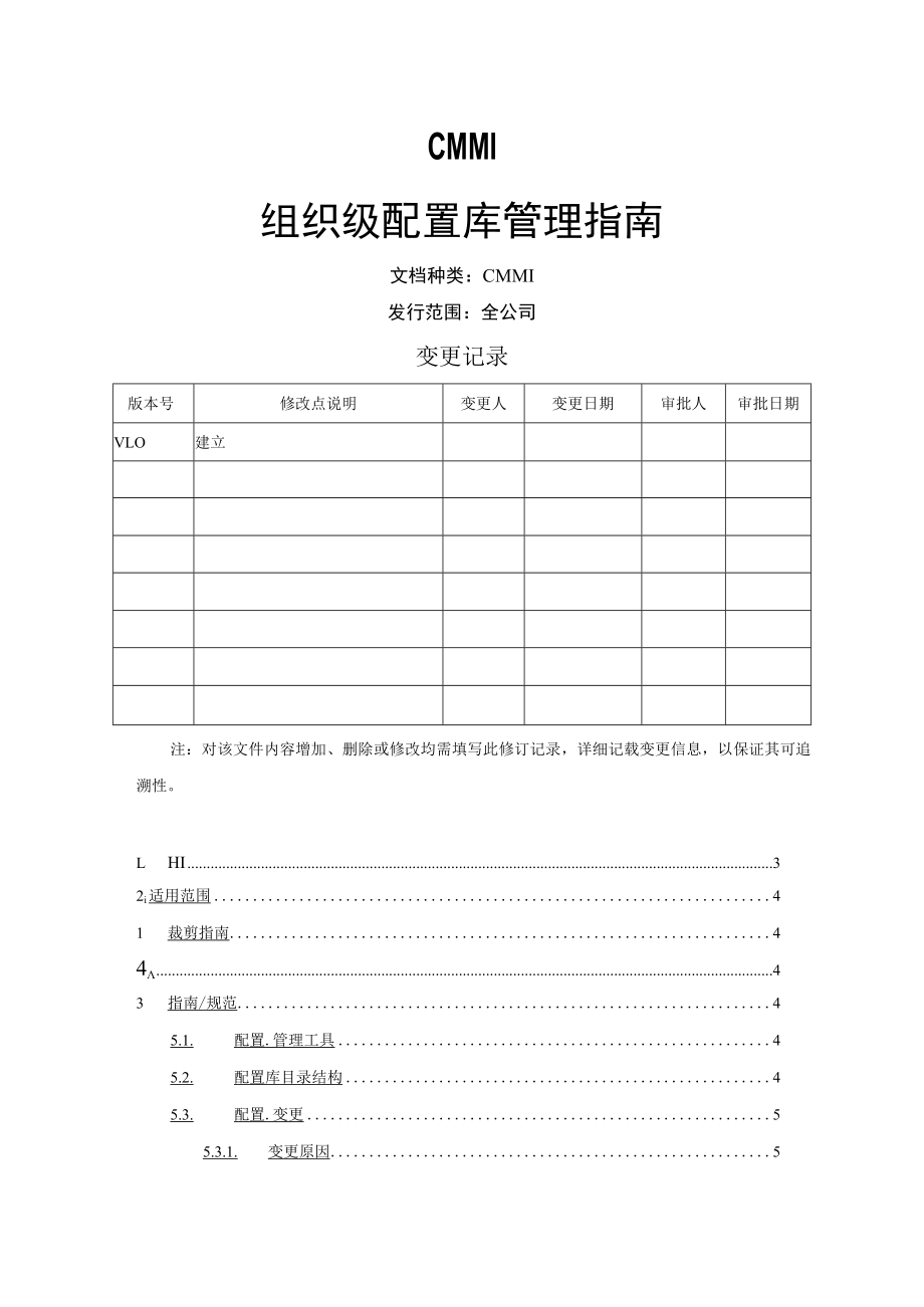 组织级配置库管理指南(网络技术有限公司).docx_第1页