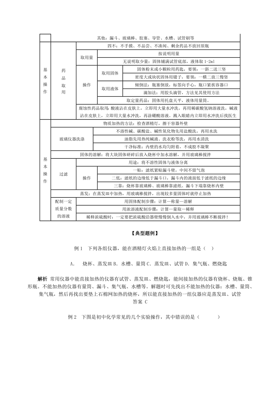 九年级化学上册知识点梳理(含中考点拨).doc_第2页