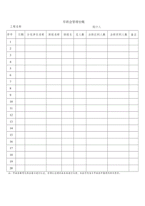 班前晨会管理台账.docx