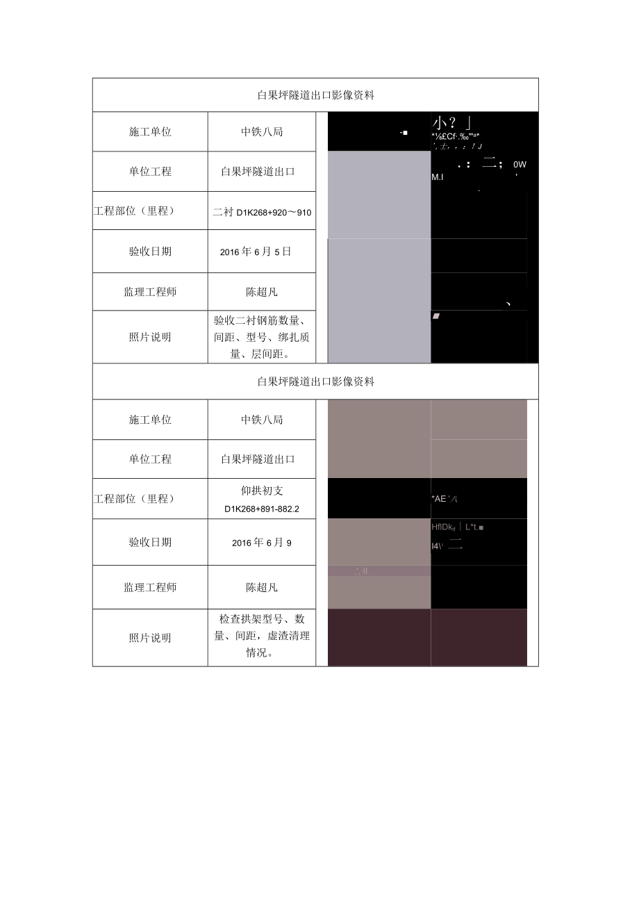 白果坪隧道影像资料 - 副本.docx_第2页