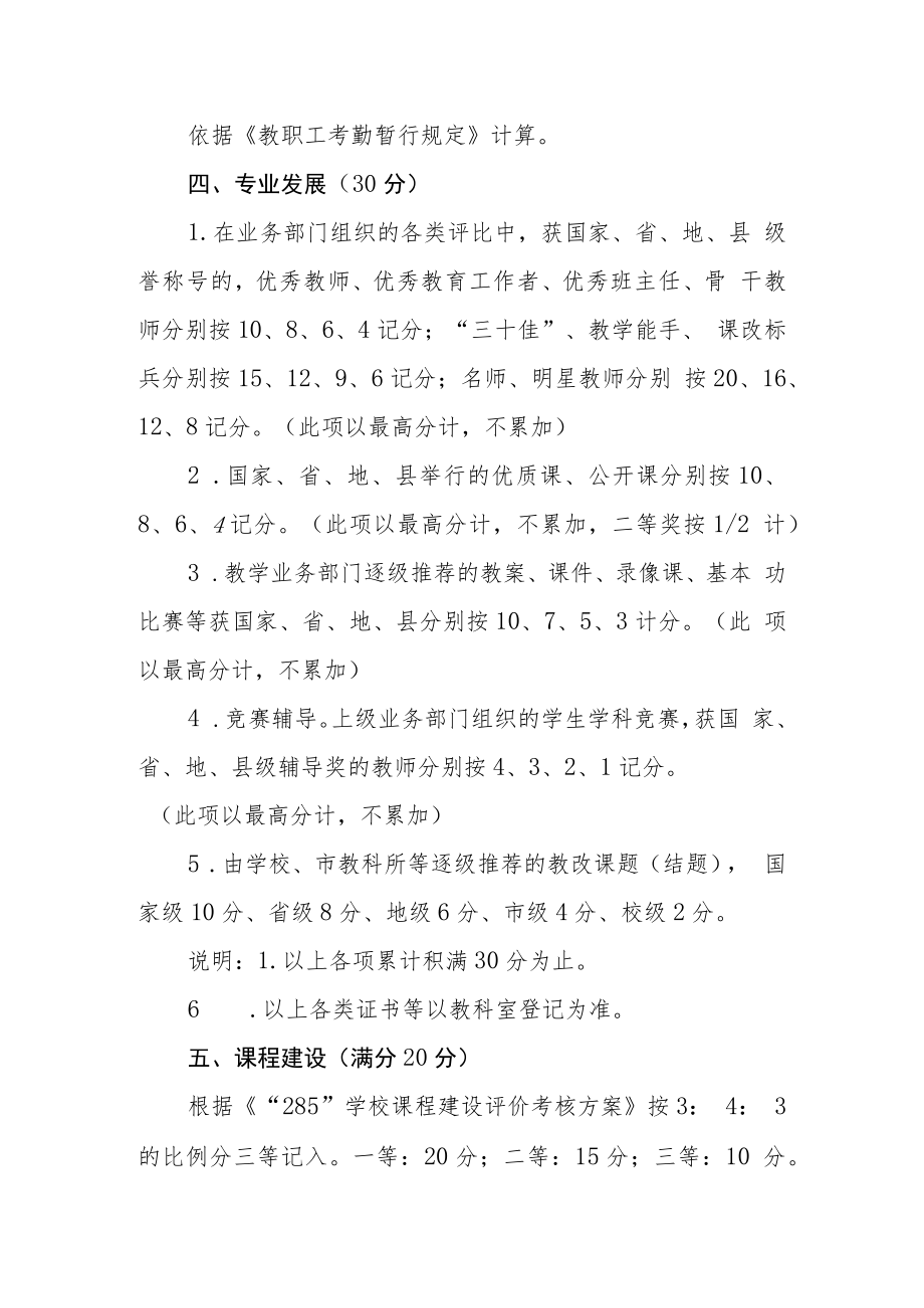 学校艺体、信息教师专业技术考核方案.docx_第2页