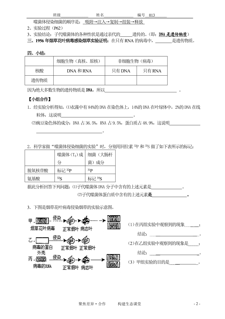 013探索遗传物质的过程.doc_第2页