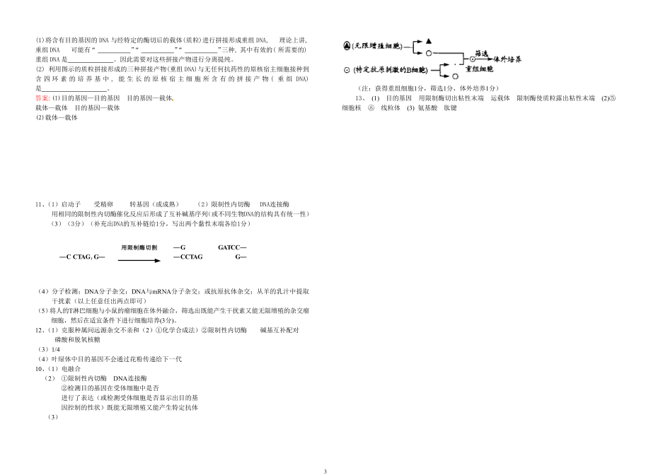 基因工程训练题.doc_第3页