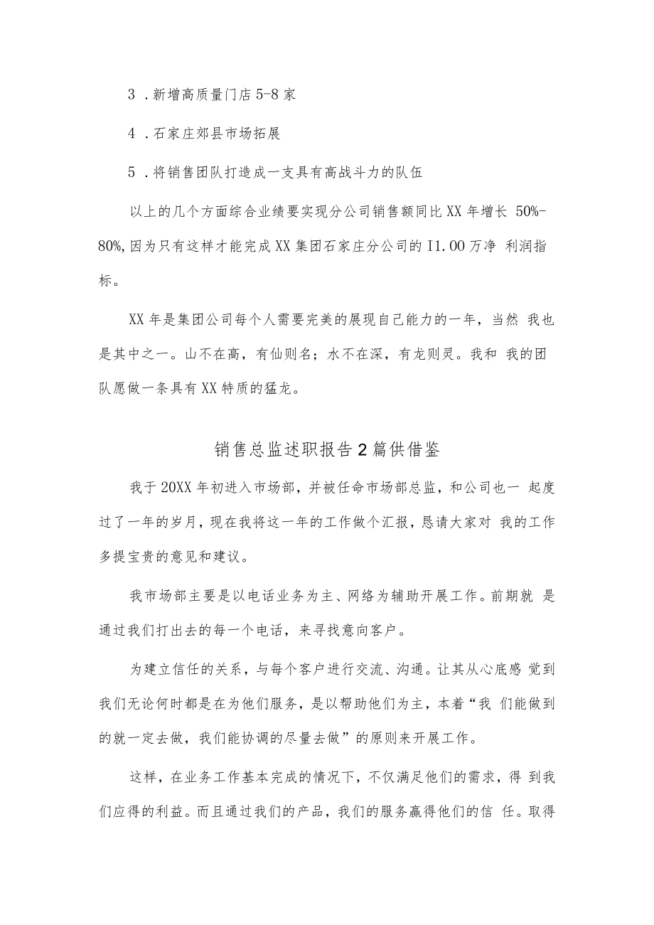 销售总监述职报告2篇供借鉴.docx_第3页