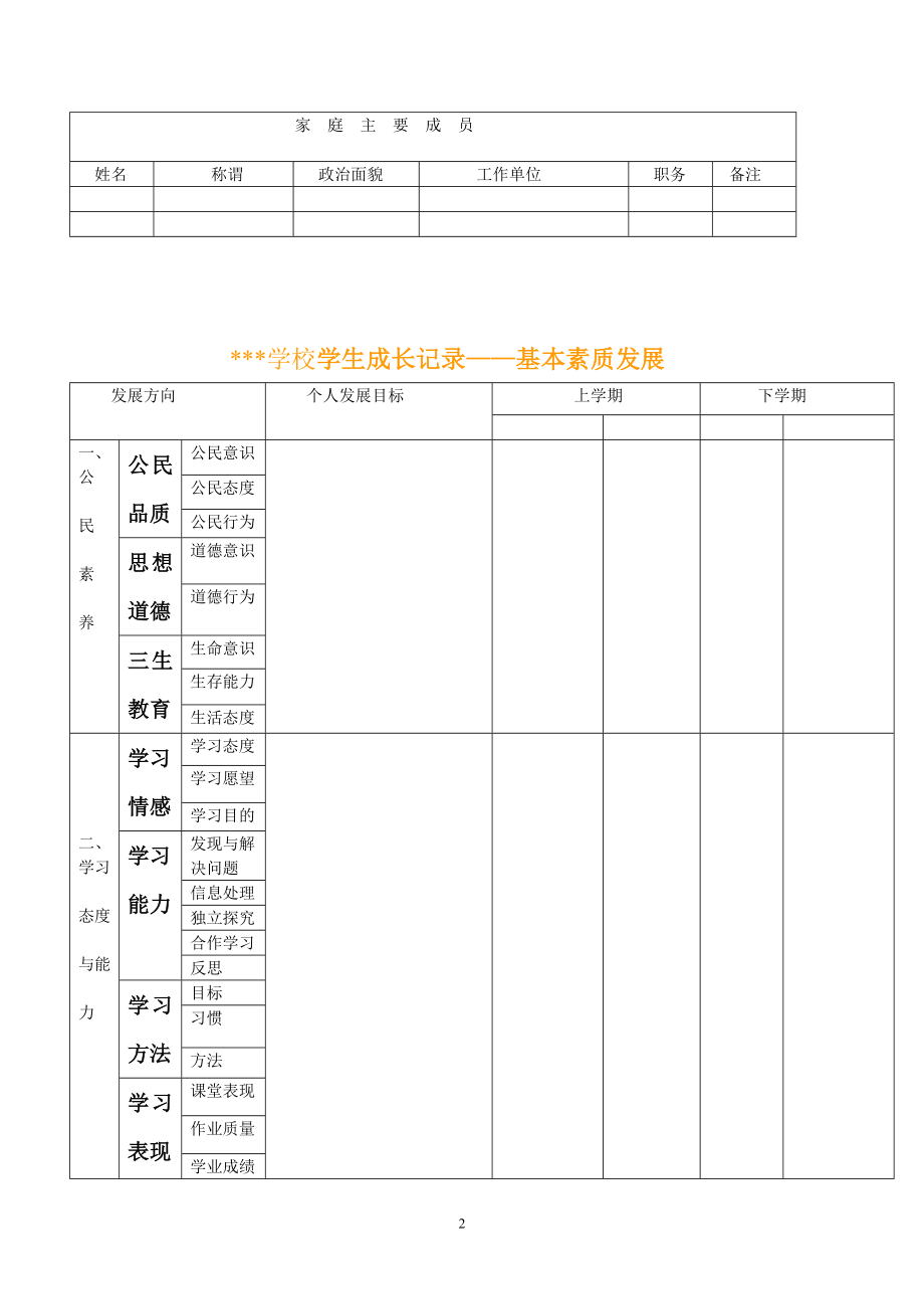 学生成长记录手册 (3).doc_第2页