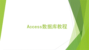 Access数据库教程.pptx