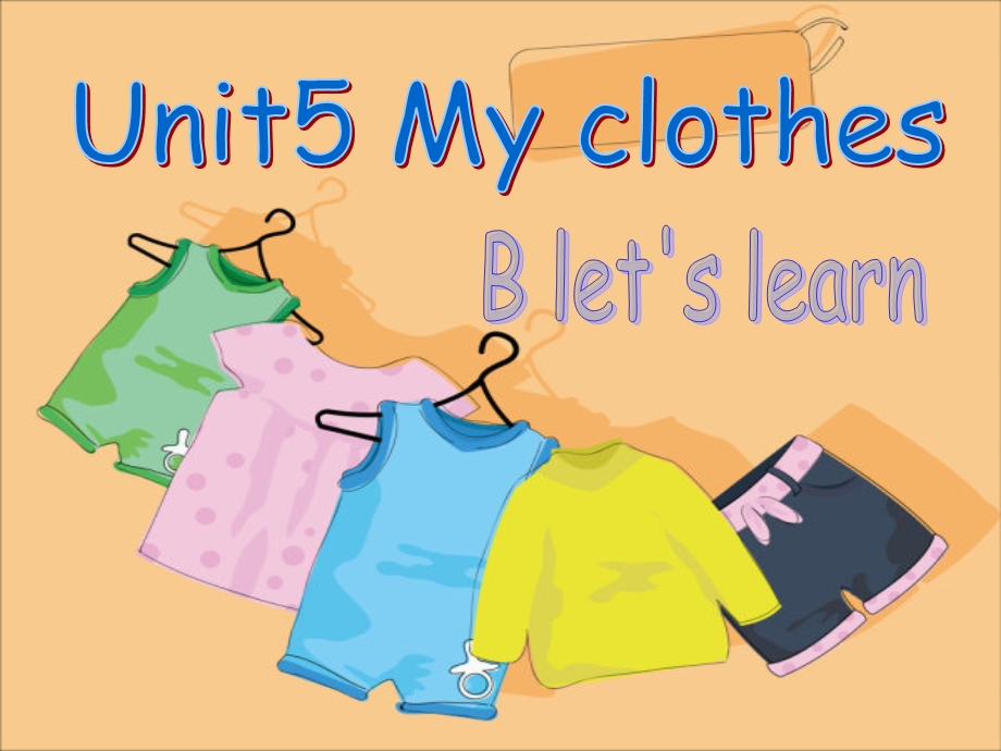 四年级下册Unit5Blet'slearn.ppt_第1页