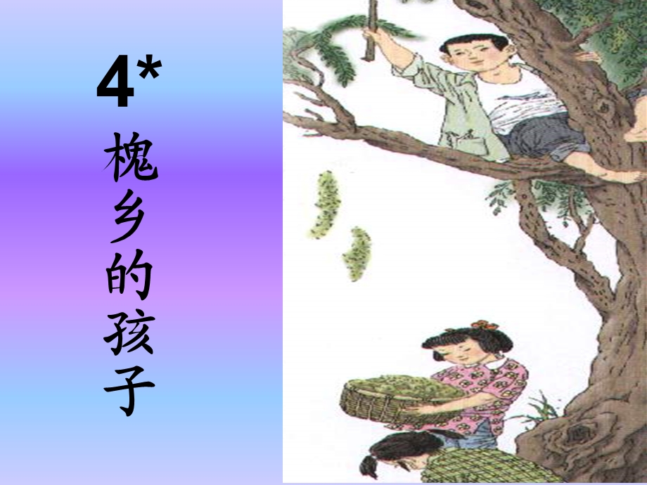 《槐乡的孩子》课件.ppt_第1页