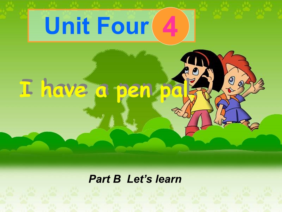 PEP六上U4,BLet'slearn演示文稿.ppt_第1页