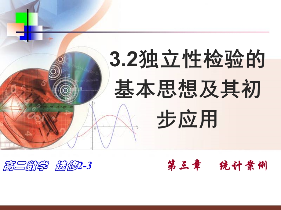 独立性检验的思想及应用.ppt_第1页