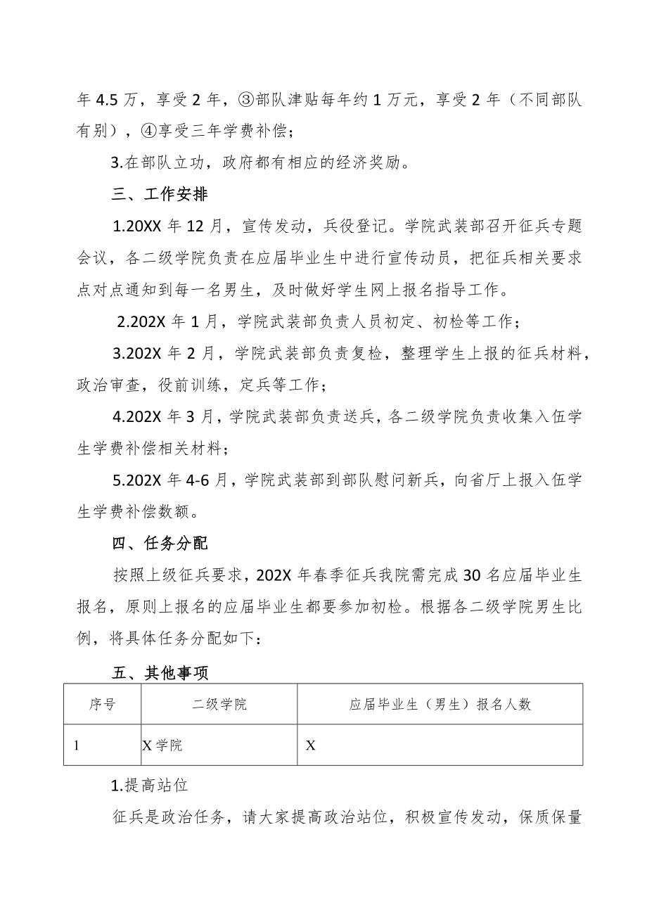 XX高等职业技术学院关于做好202X年春季征兵工作的通知.docx_第2页