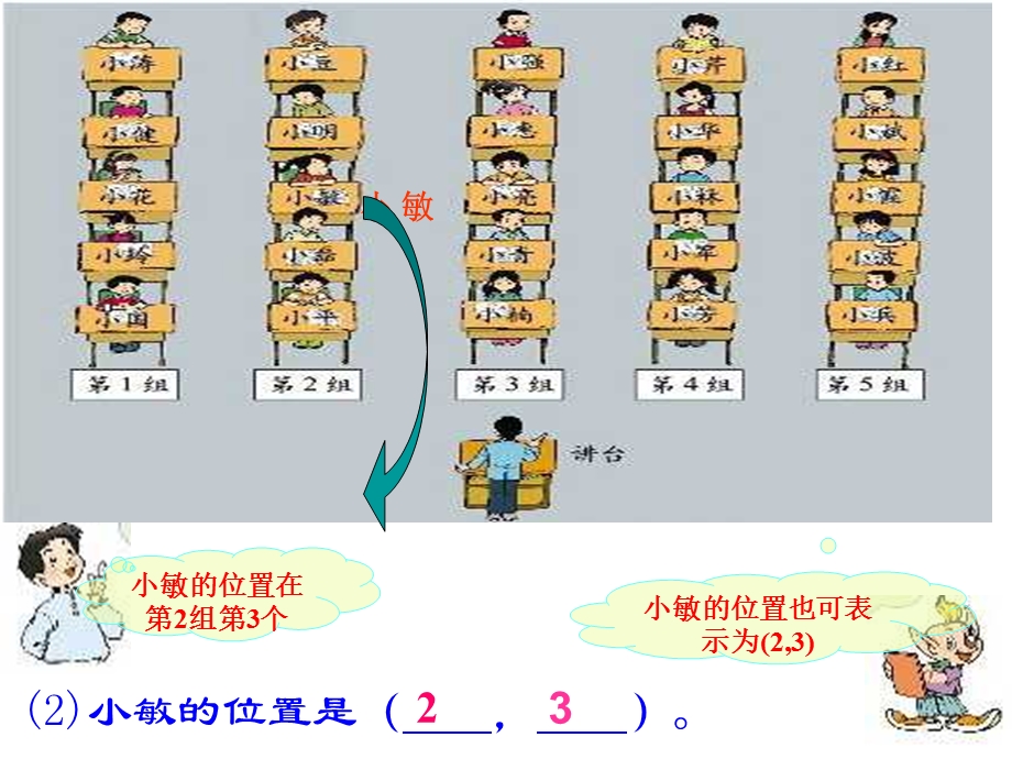 北师大版四年级数学上册《位置与方向》PPT课件.ppt_第3页