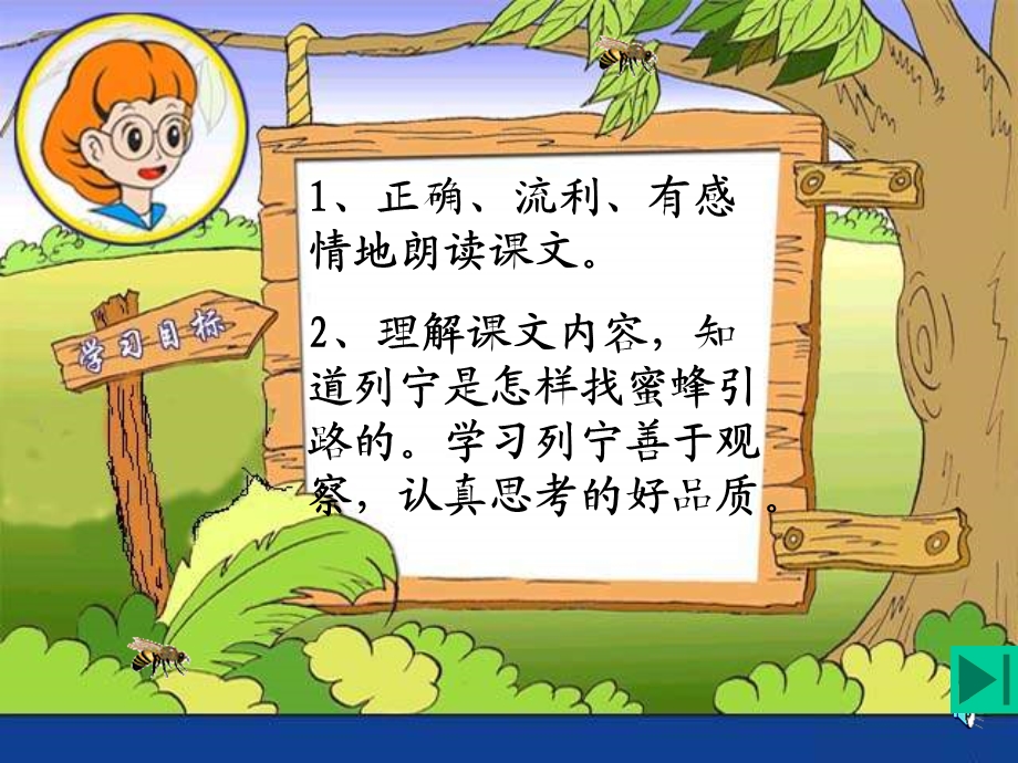 人教版小学二年级语文蜜蜂引路5.ppt_第2页