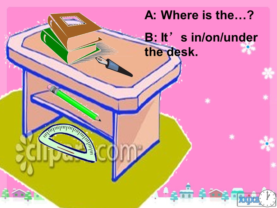 PEP版小学英语三年级下Unit5_Where_is_my_ruler？课件第三课时.ppt_第3页