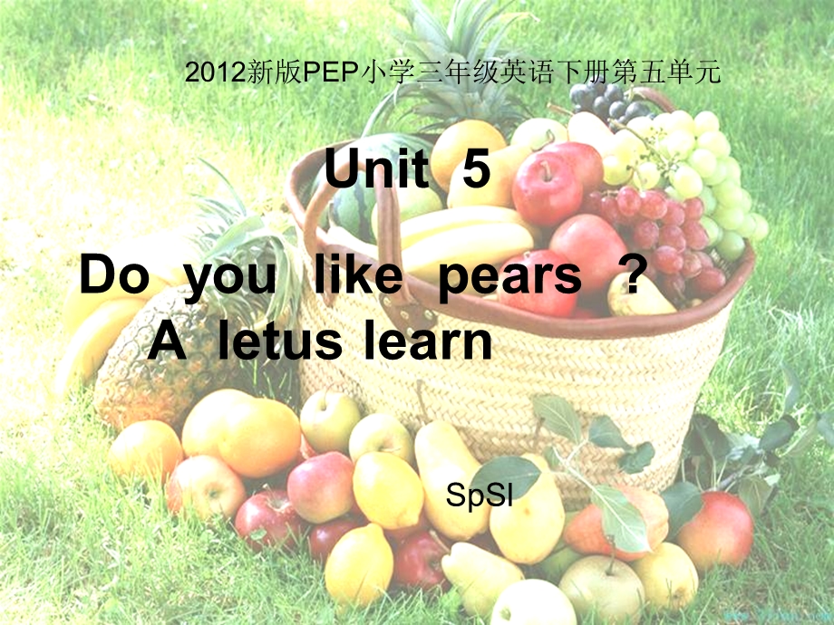 doyoulikepears.ppt_第1页