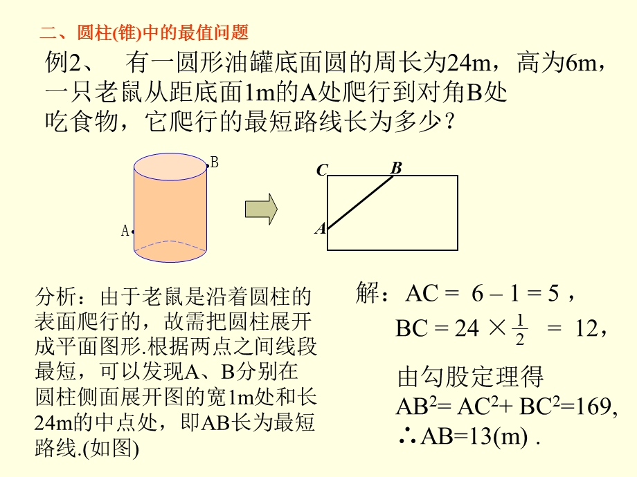 求几何体中的最短路线长(复习课件4) (2).ppt_第3页