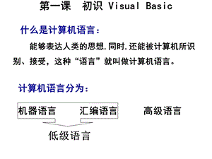 初三上册vb第一课初识VB课件.ppt