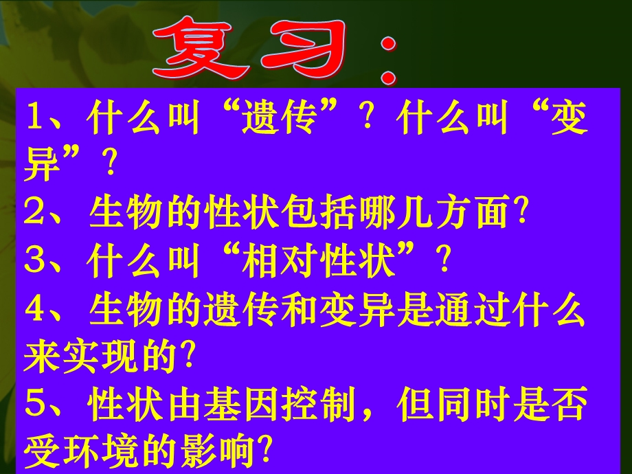 基因在亲子代间的传递.ppt_第1页